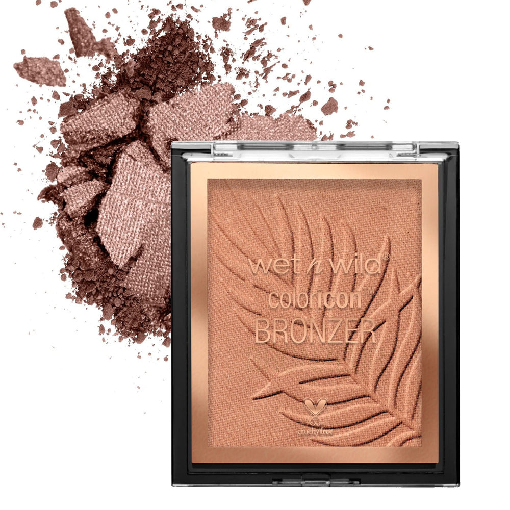 wet n wild Color Icon Bronzer Ticket to Brazil compact open shows luminous sun-kissed glow