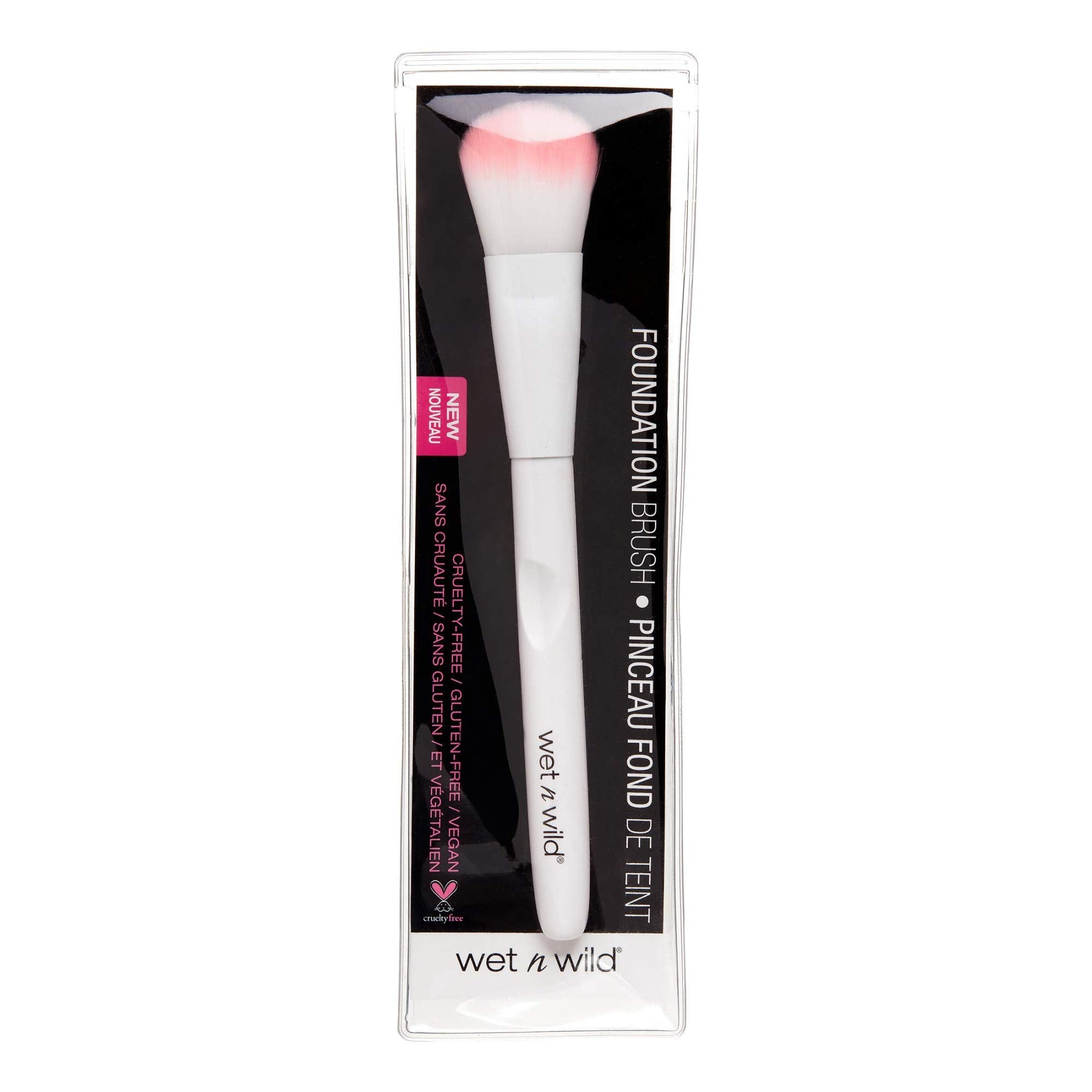 Wet n Wild foundation brush designed for face makeup applications.