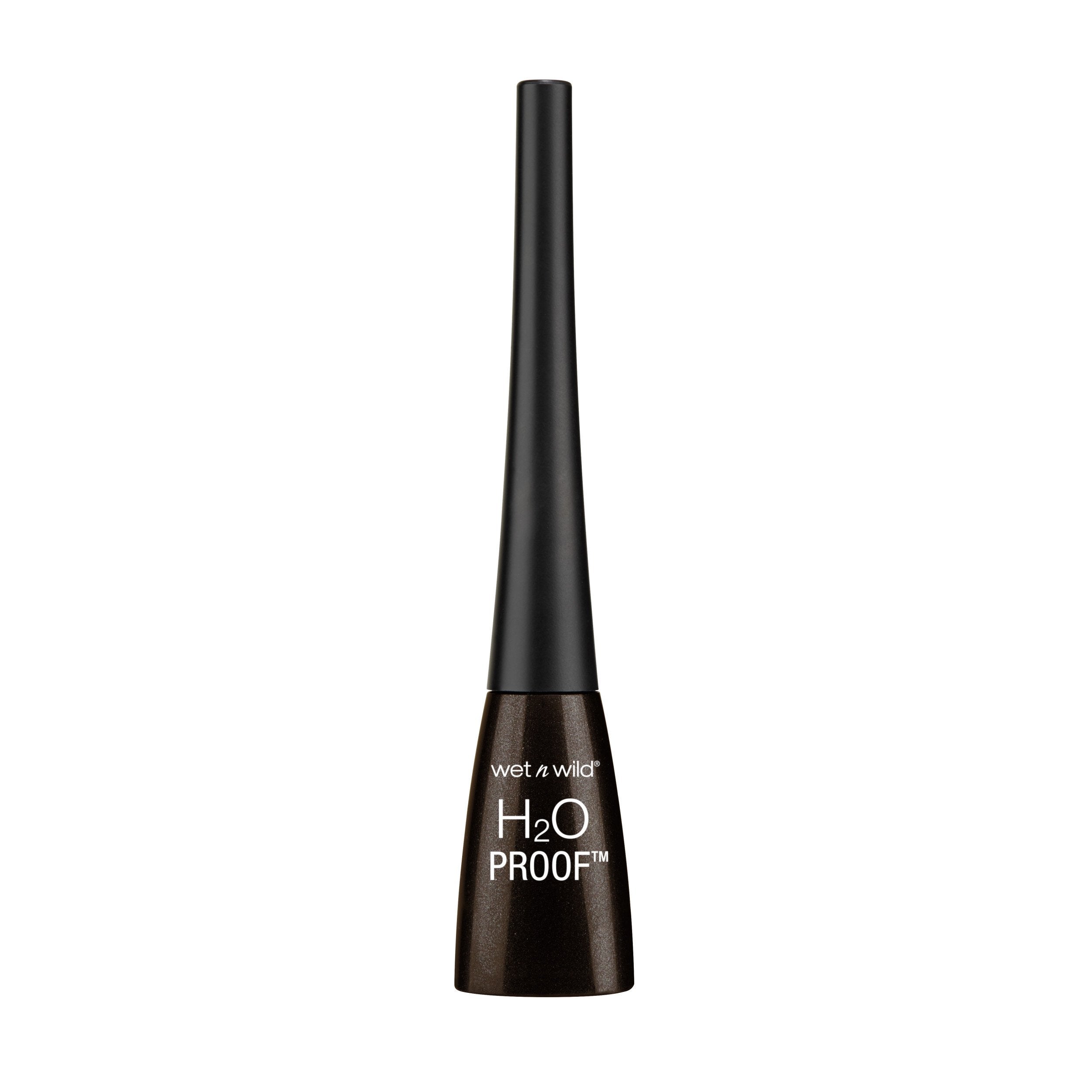 wet n wild delineador líquido H2O Proof con aplicador preciso para trazos finos