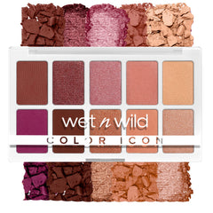 wet n wild Icono Color 10 Pan: sombras mate y satinadas para difuminar con facilidad