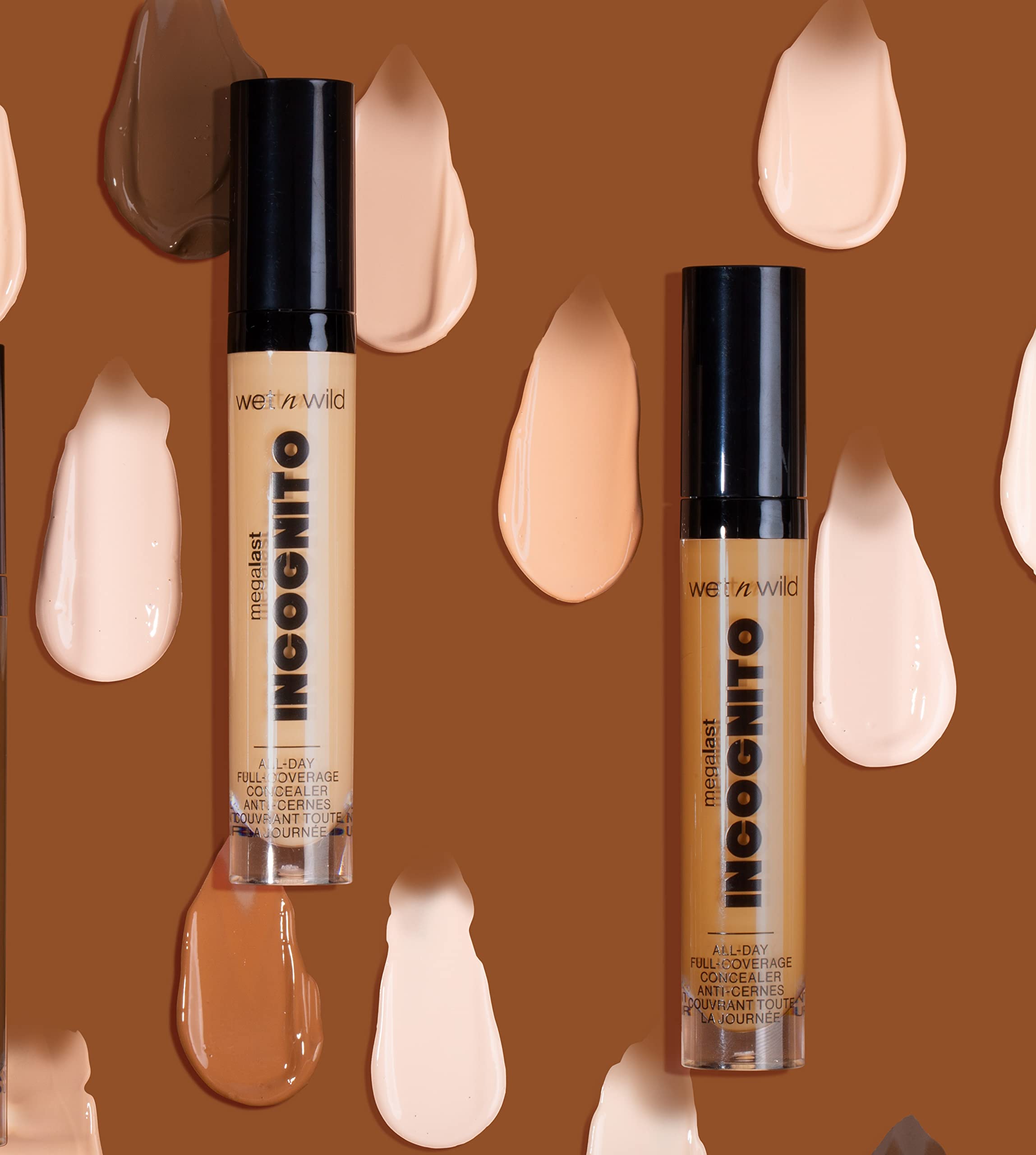 Incognito concealer dispense action demonstrates controlled release for spot coverage.
