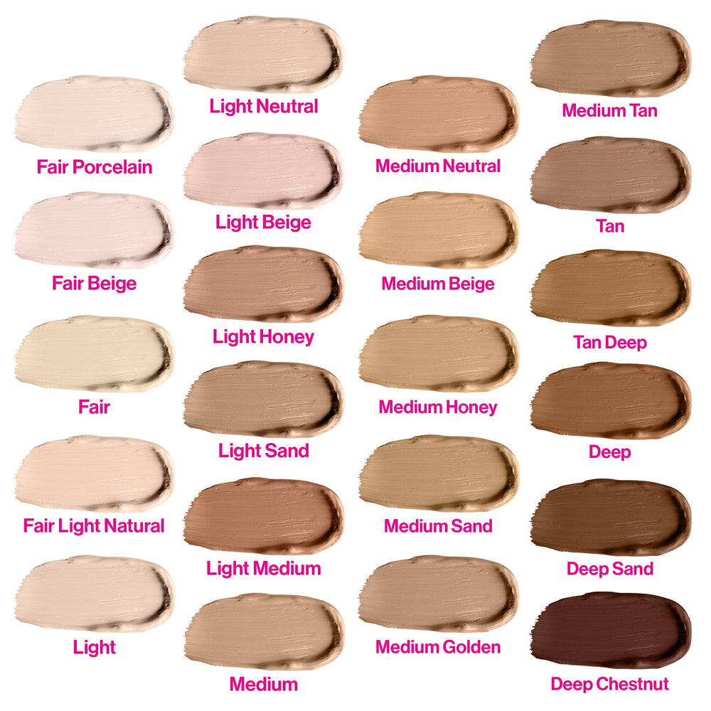wet n wild Mega Last Incognito concealer under-eye before-and-after comparison.