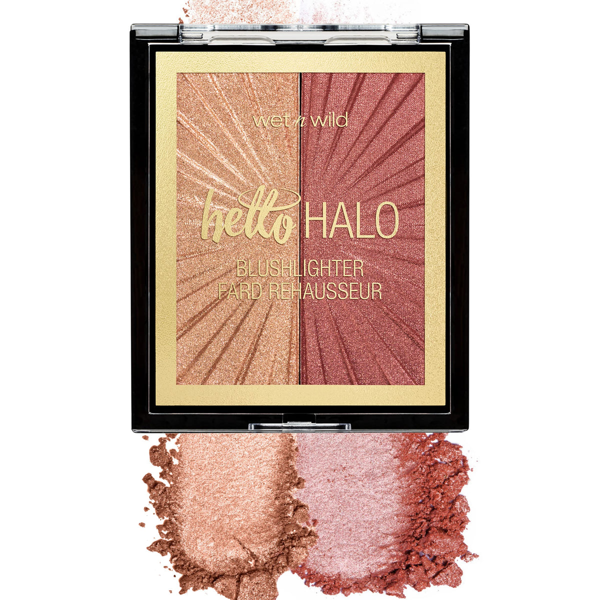 Wet n Wild MegaGlo Blushlighter duo close-up showing radiant, buildable glow.