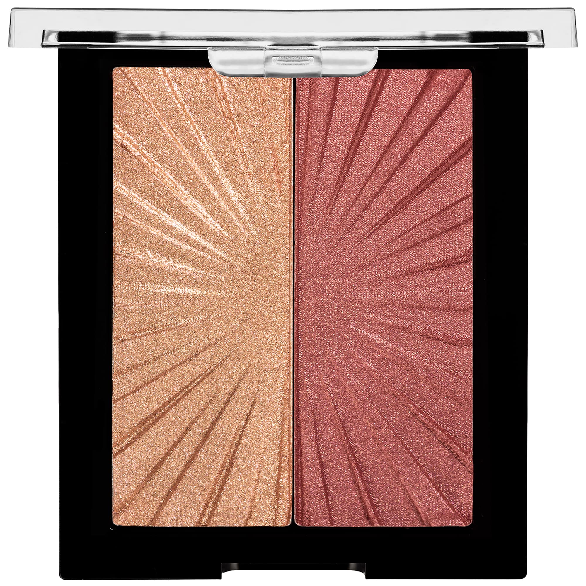 Wet n Wild MegaGlo Flash Me swatch reveals luminous pearl shine.