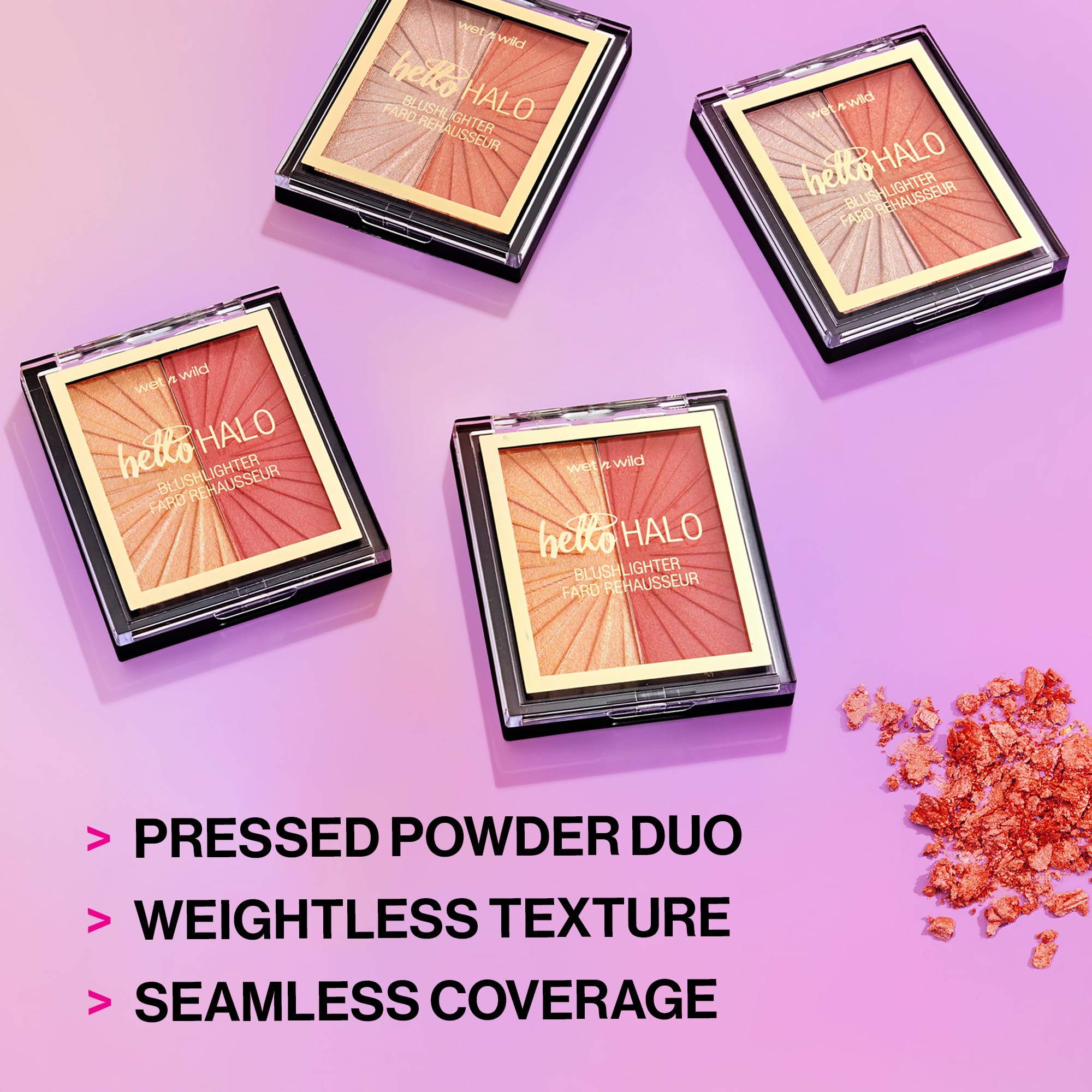 Wet n Wild MegaGlo Blushlighter highlighter-glow features luminous radiance.