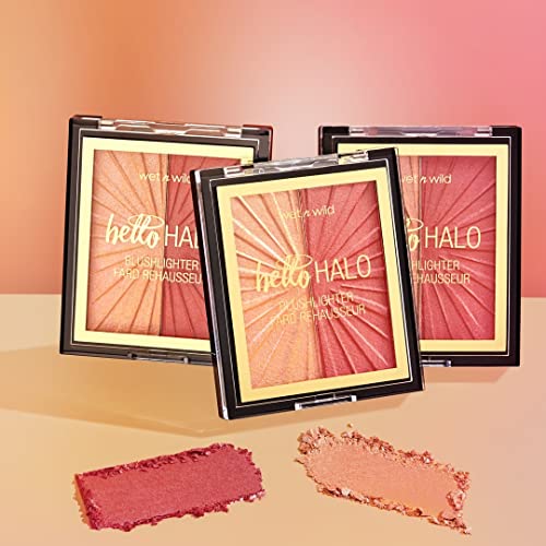 wet n wild MegaGlo Blushlighter packaging closeup showing compact design