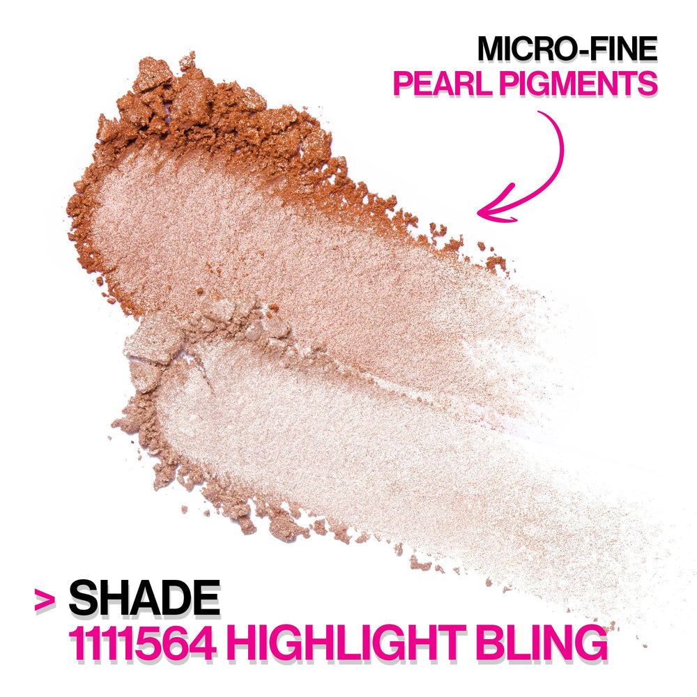 Wet n Wild MegaGlo Blushlighter palette-closeup reveals texture and finish.