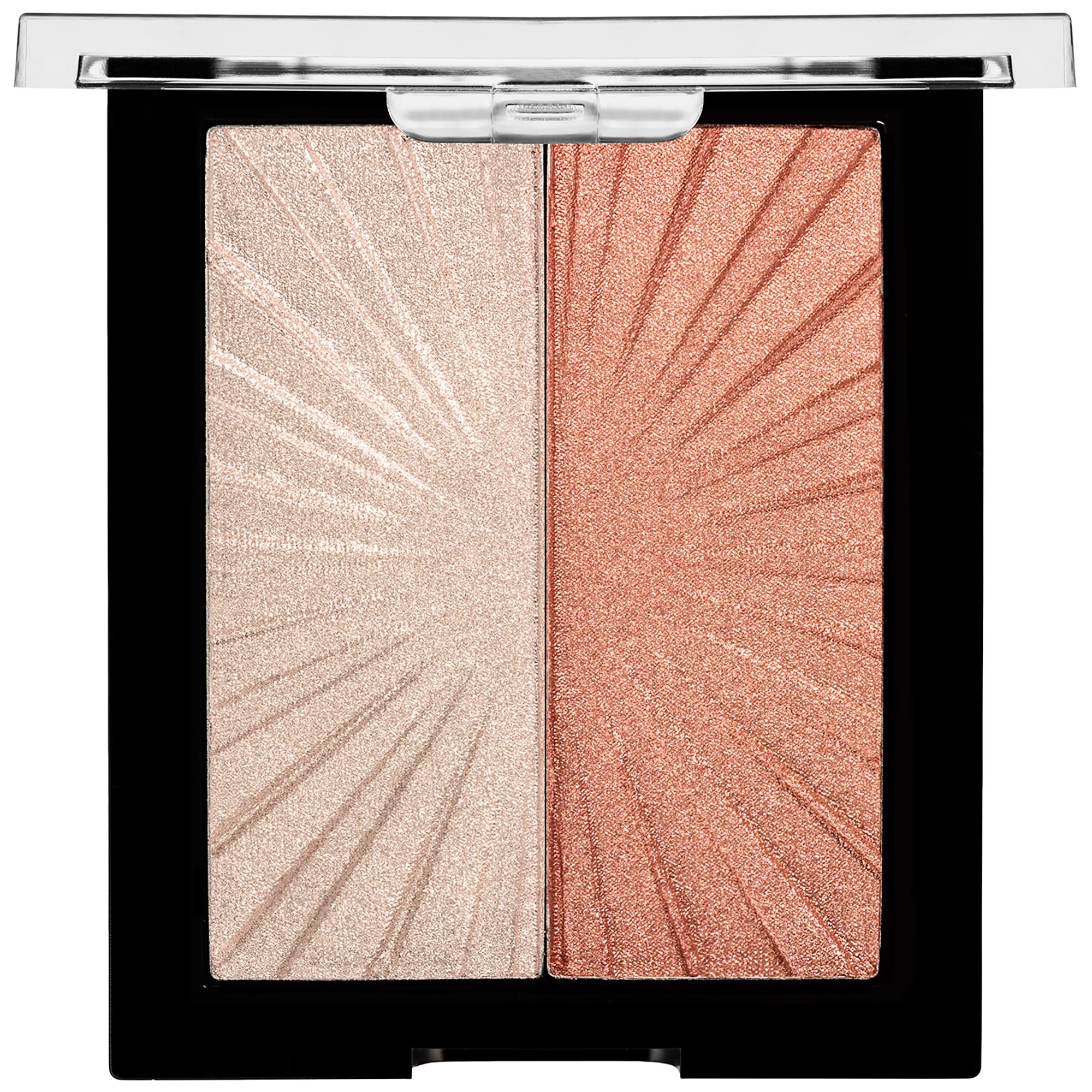 Wet n Wild MegaGlo Blushlighter pigment-pearl swatch highlights micro-fine glow.