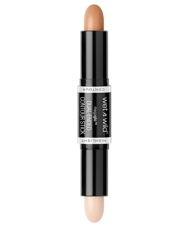 wet n wild MegaGlo contour application on the cheek for definition
