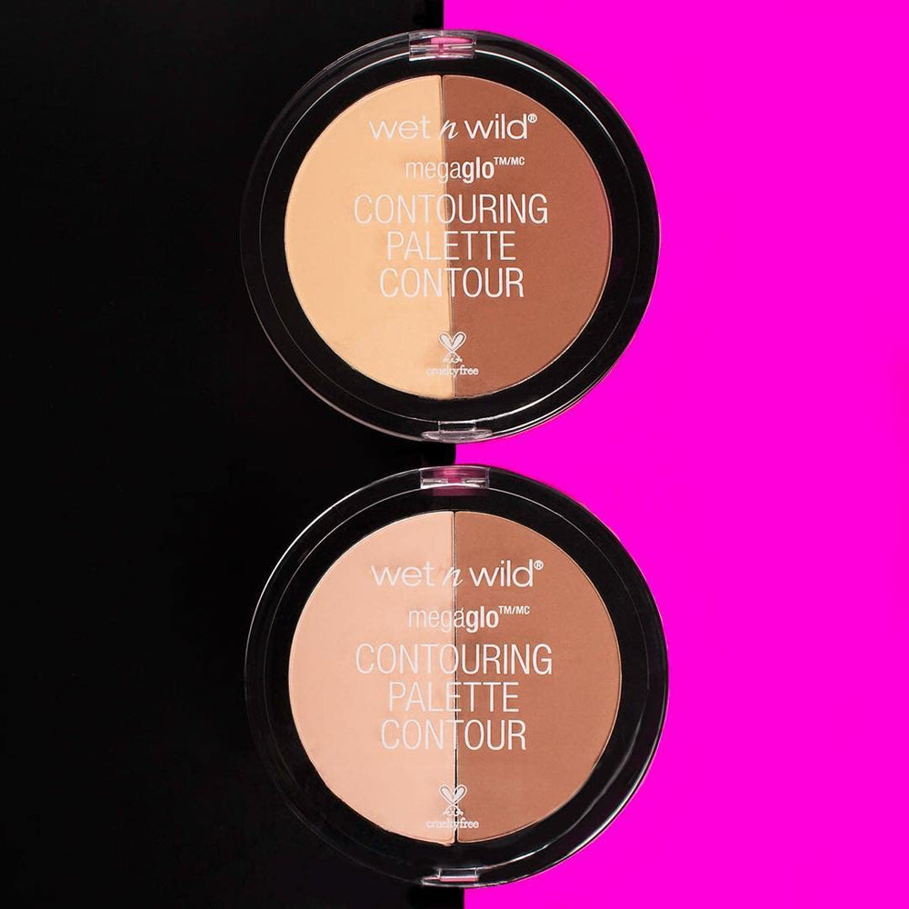 Close-up of the lid with Wet n Wild MegaGlo branding.