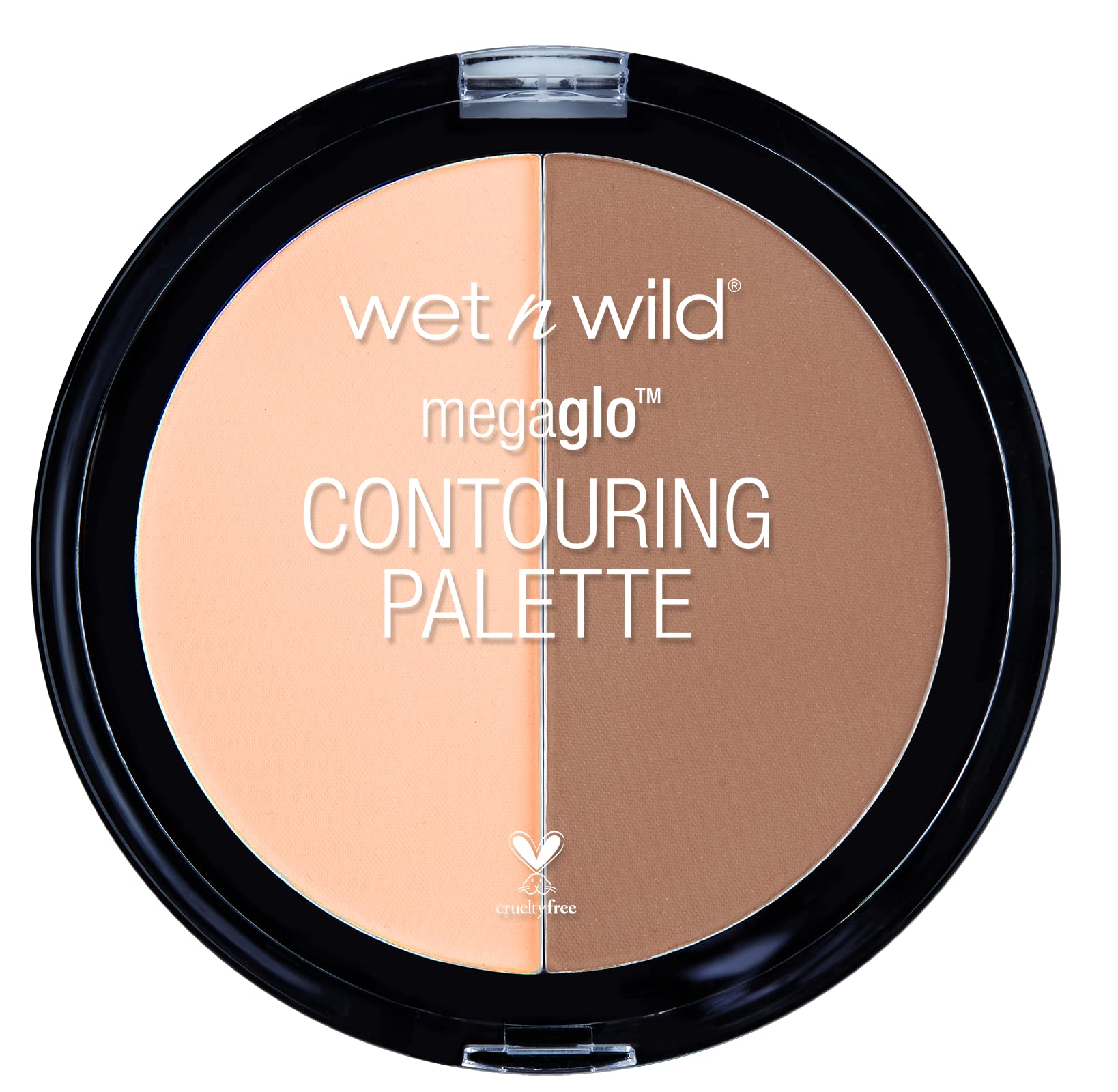 Travel-ready packaging for Wet n Wild MegaGlo Contour Palette Dulce De Leche.