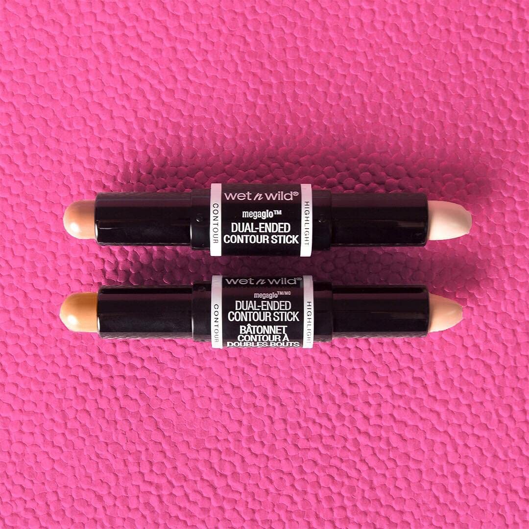 Wet n Wild MegaGlo contour stick features a convenient twist-up design.