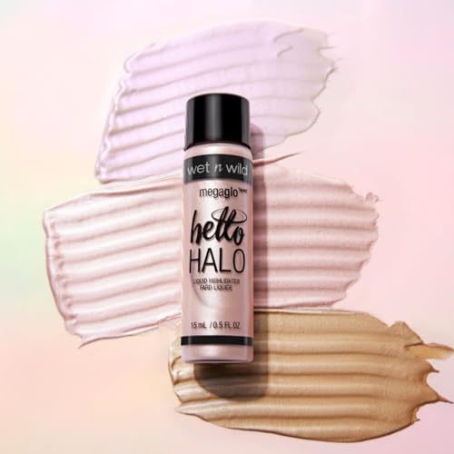 Aplicación ligera con Wet n Wild MegaGlo Hello Halo para un toque suave.