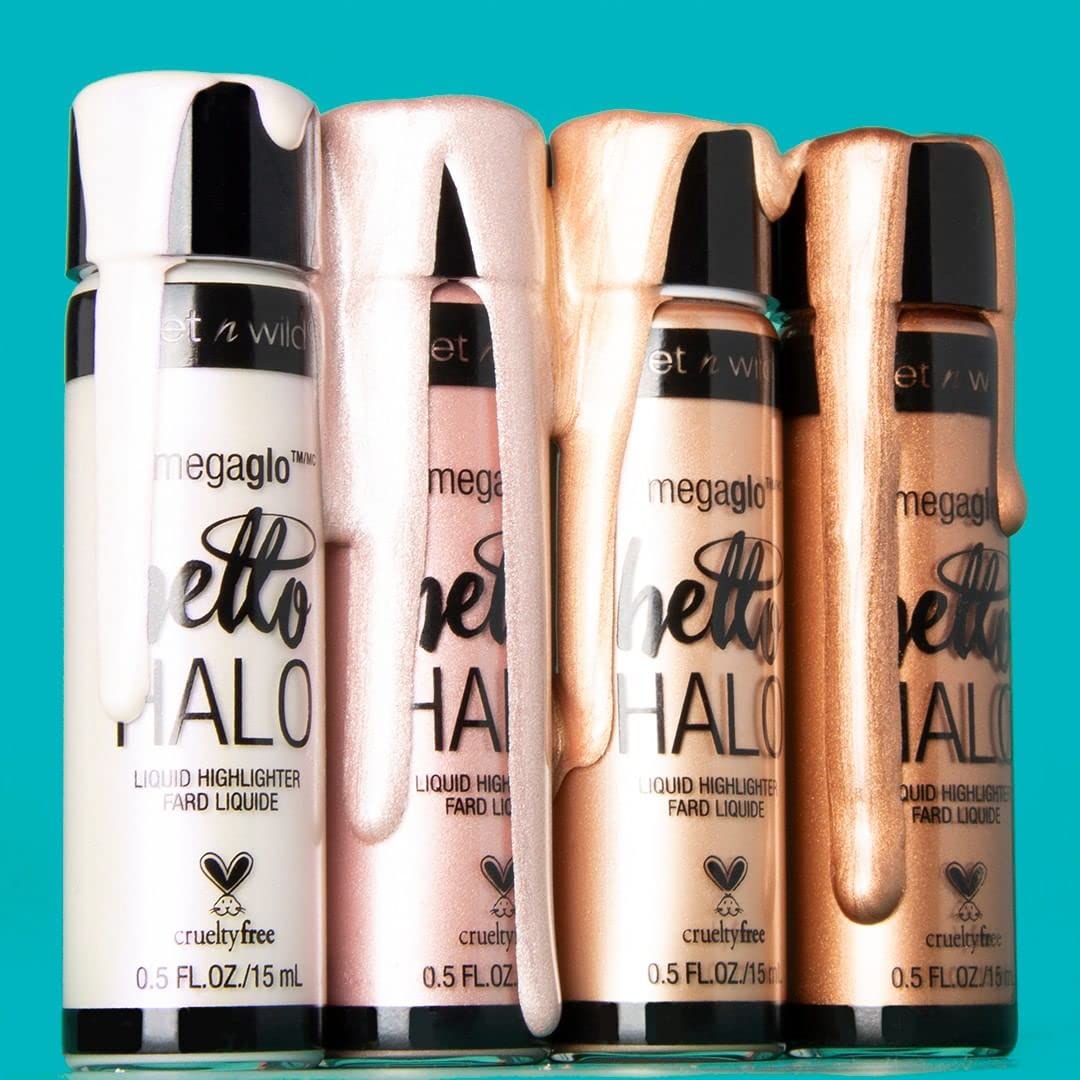Aplicador suave de Wet n Wild MegaGlo Hello Halo para una difuminación precisa.