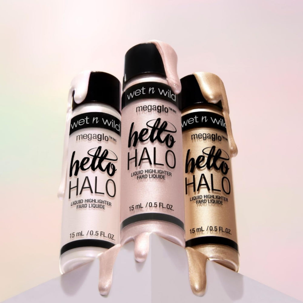 Tono rosado dorado de Wet n Wild MegaGlo Hello Halo para resaltar pómulos.