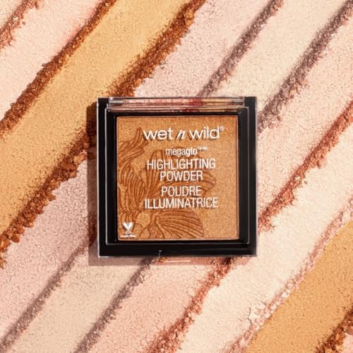 Wet n Wild MegaGlo browbone highlight for lift and sparkle.