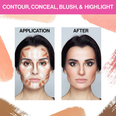 wet n wild MegaGlo Makeup Stick in Blush adds natural color and a healthy flush.