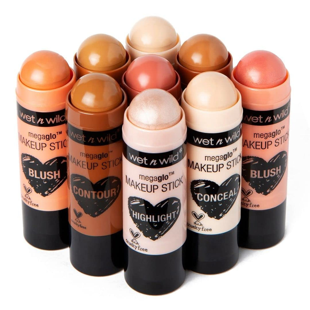 wet n wild MegaGlo Makeup Stick compact packaging travels well and protects the product.