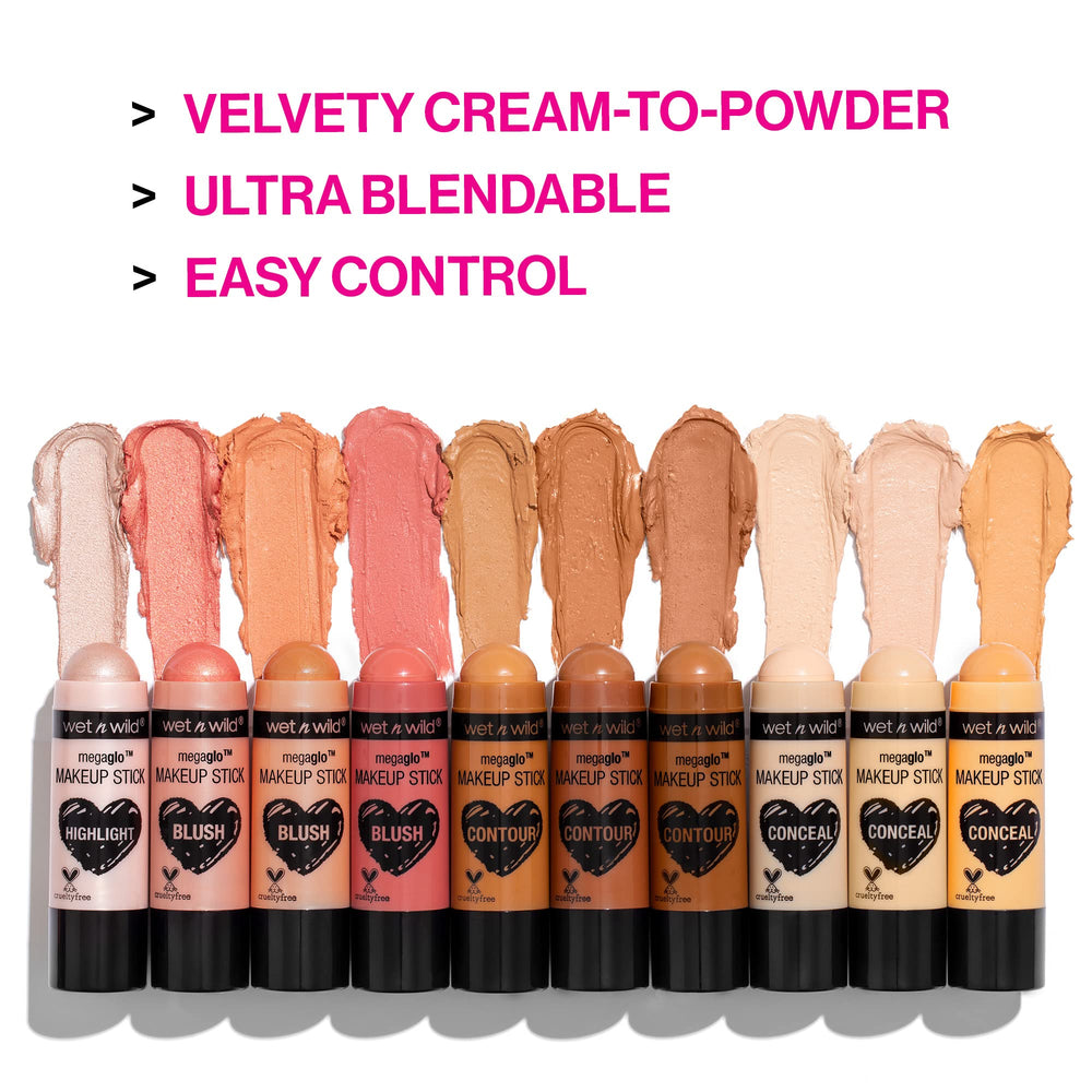 Wet n Wild MegaGlo makeup stick multiuse color for eyes cheeks lips.