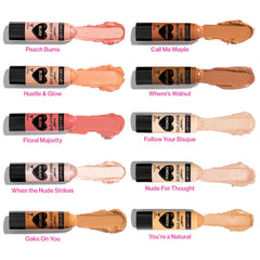 wet n wild MegaGlo Stick Contour Bisque defines features with precise control.