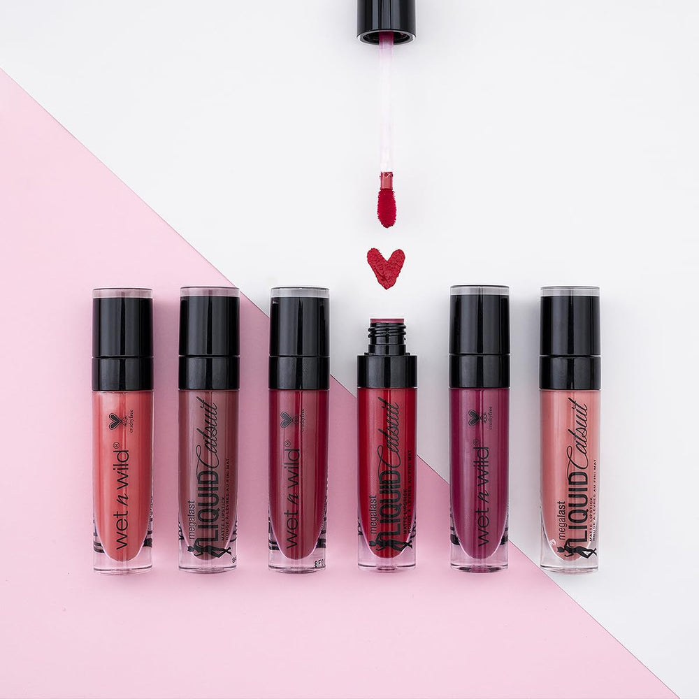 Gloss-to-matte transition with comfortable wear from Wet n Wild Megalast Catsuit