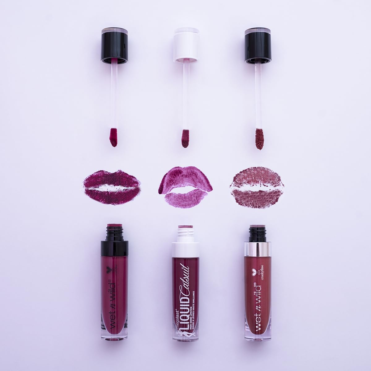 Smudge-proof color resists transfer with Wet n Wild Catsuit lipstick