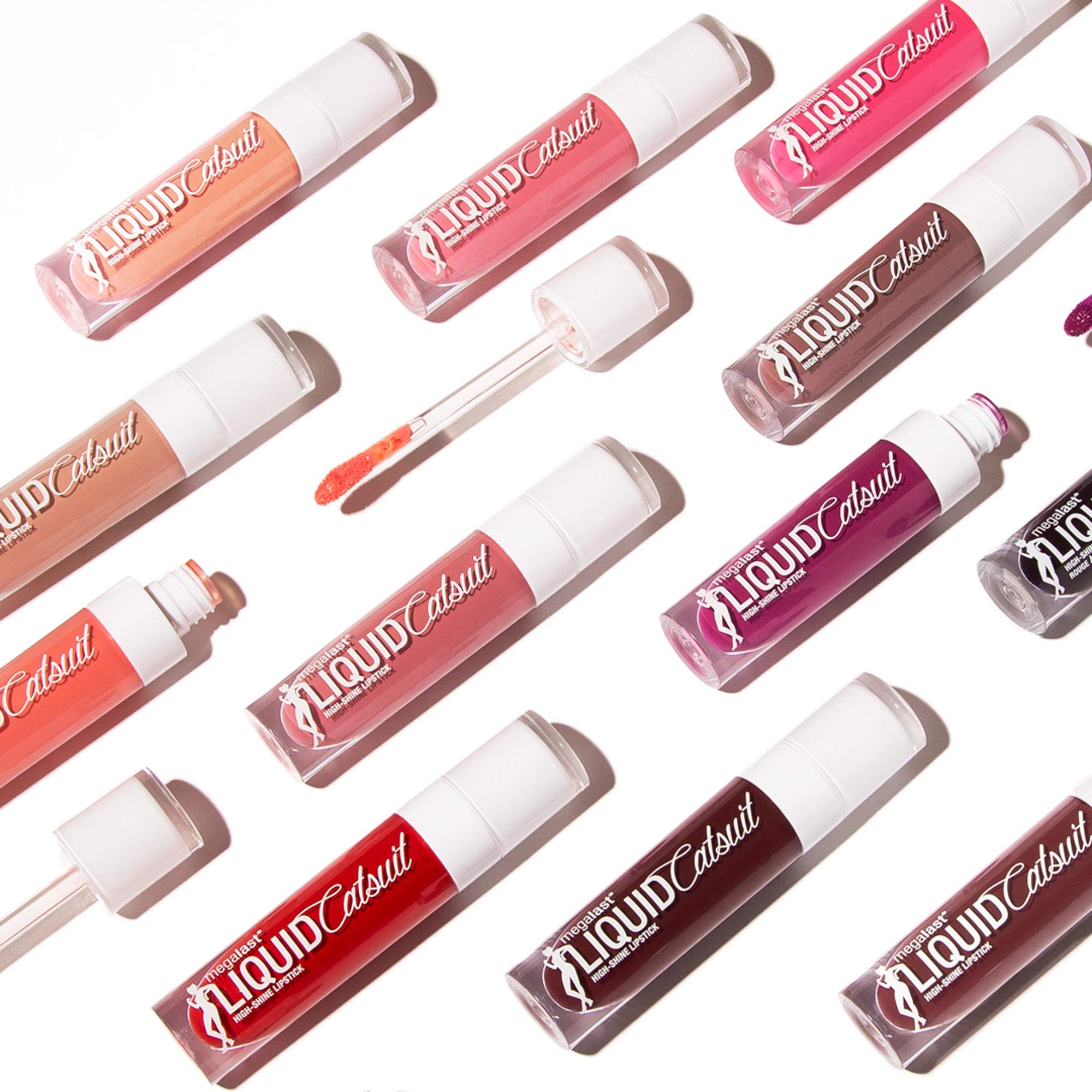 Wet n Wild MegaLast High-Shine Lipstick gloss finish under bright light