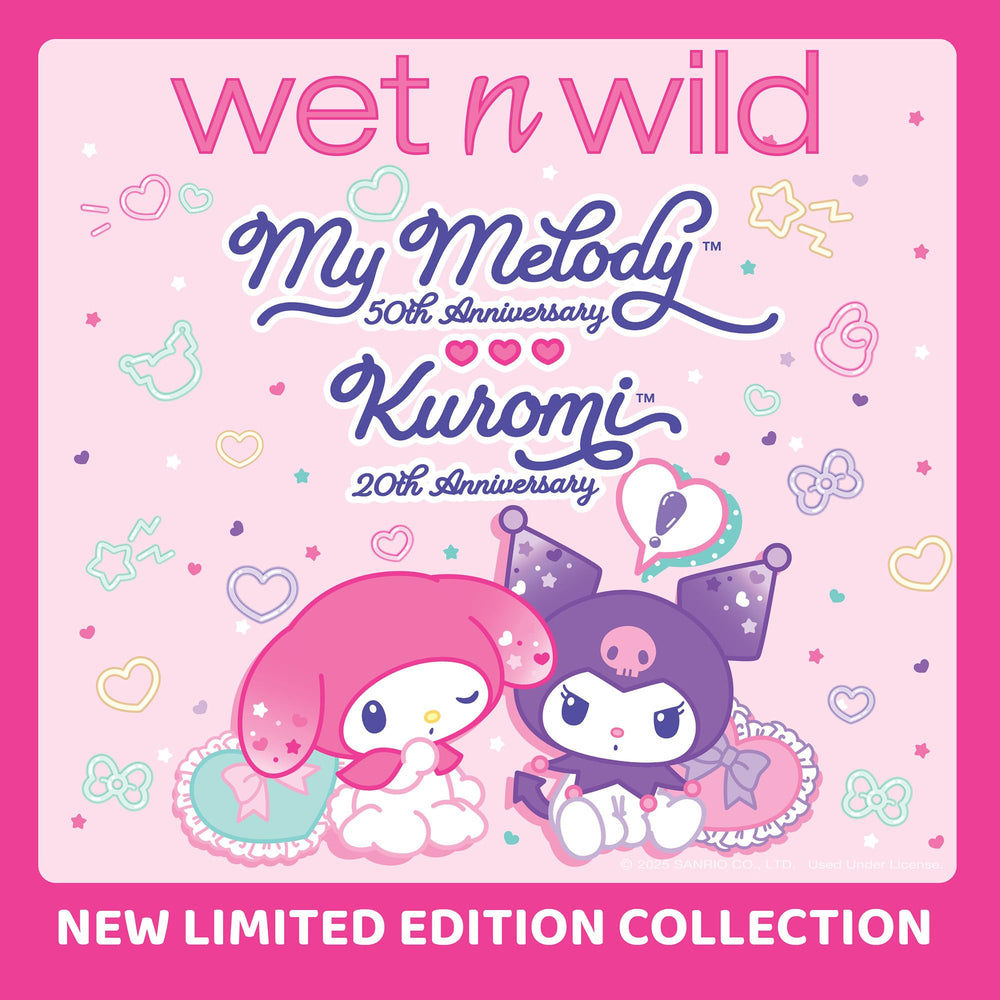wet n wild paleta abierta, muestra texturas mate, nacaradas y satinadas para estilos variados.
