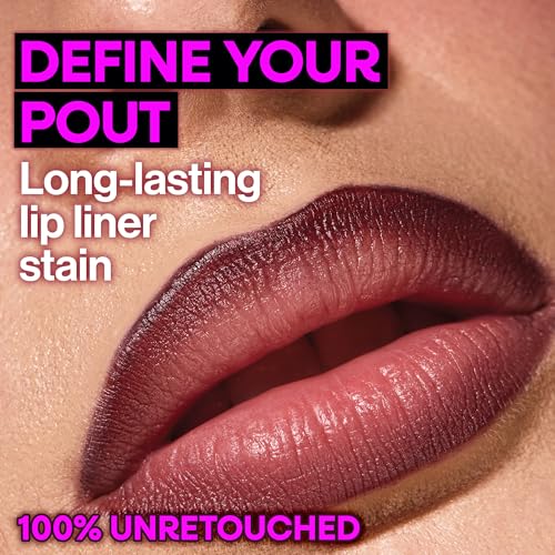 Blade-like applicator on Wet n Wild Perfect Pout Lip Liner Stain provides precise lining.