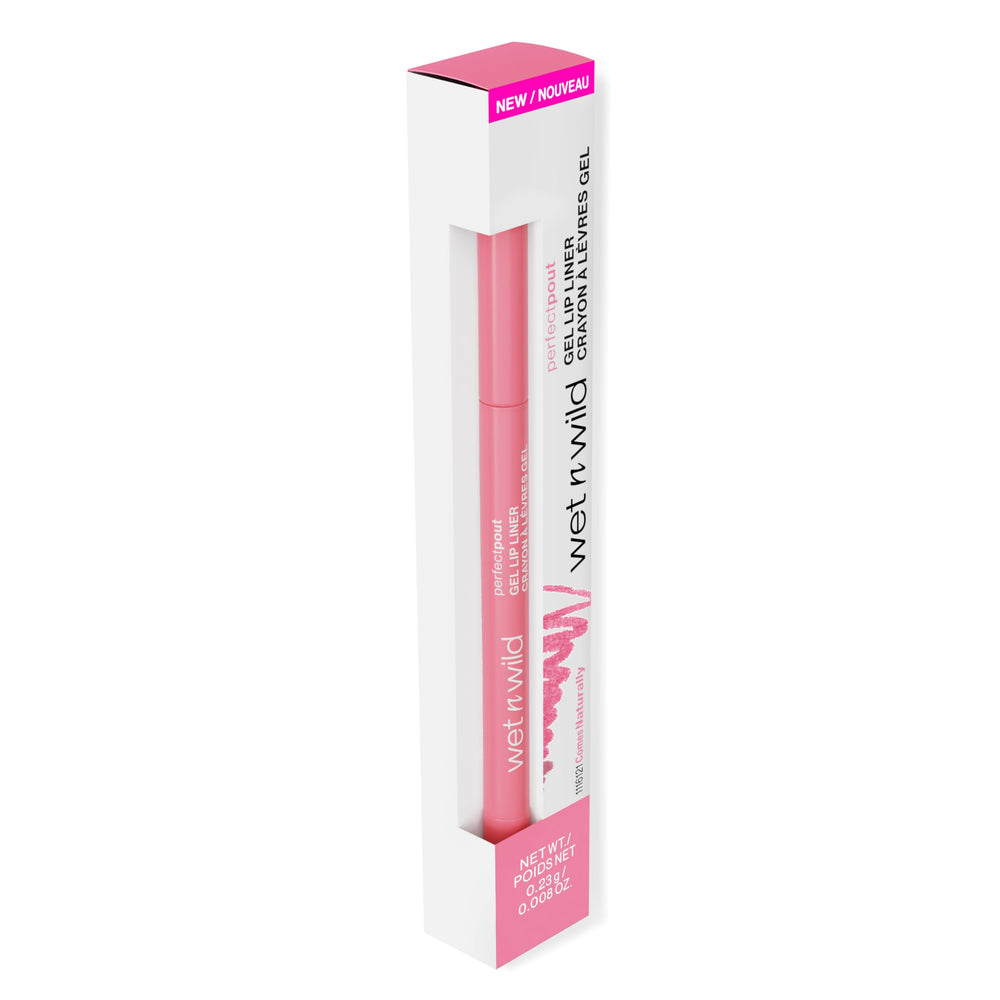 wet n wild Perfect Pout Gel Lip Liner packaging and vegan formula
