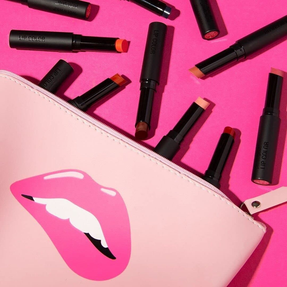 wet n wild Perfect Pout Lipstick 24 hours color remaining on lips