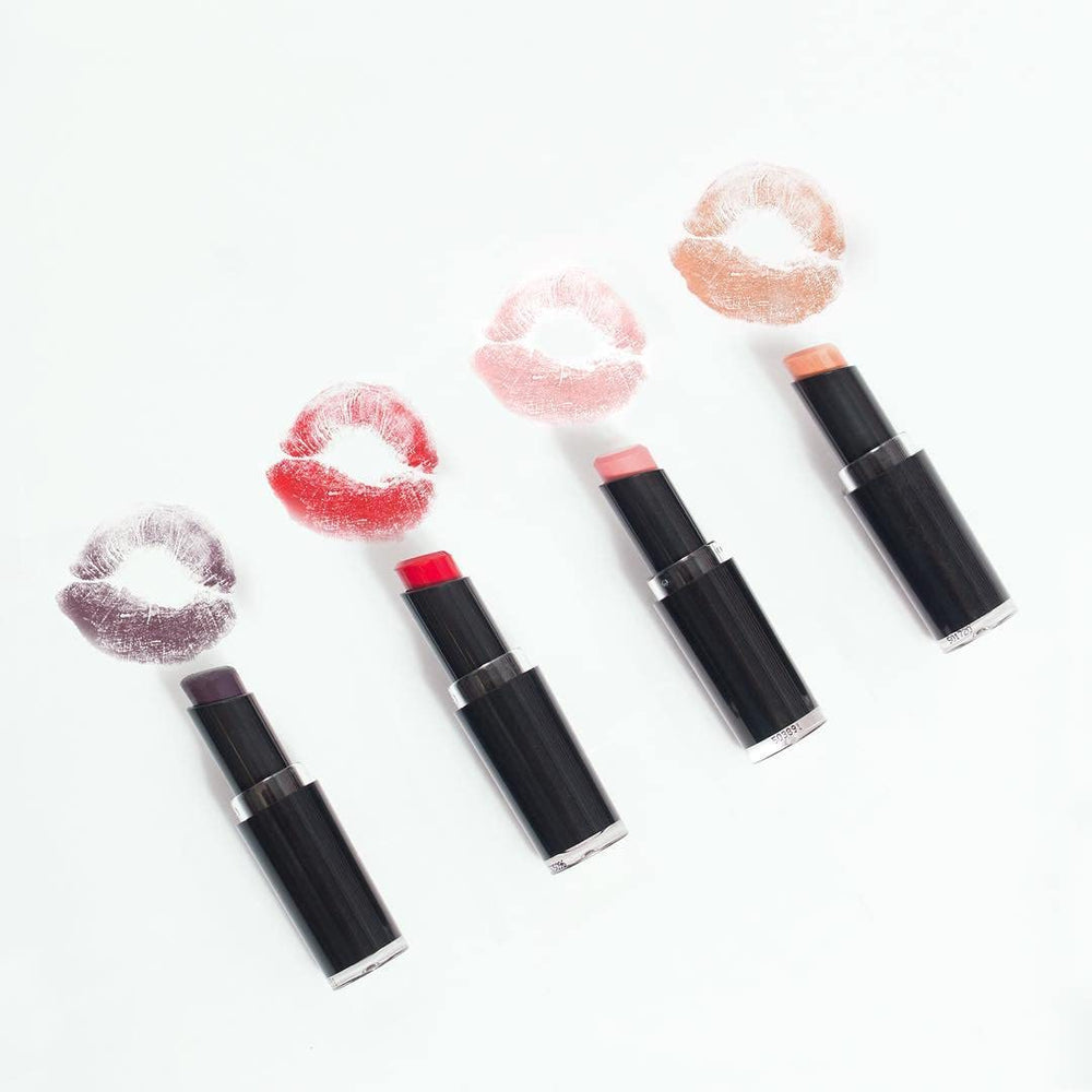 wet n wild Perfect Pout Lipstick vegan formula closeup