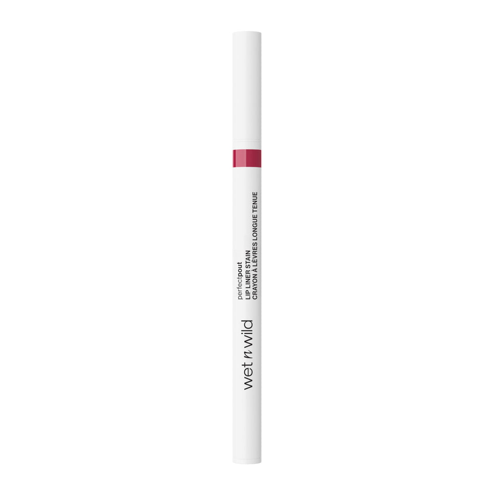 Vegan Cruelty-Free Wet n Wild Perfect Pout Lip Liner Stain packaging label.