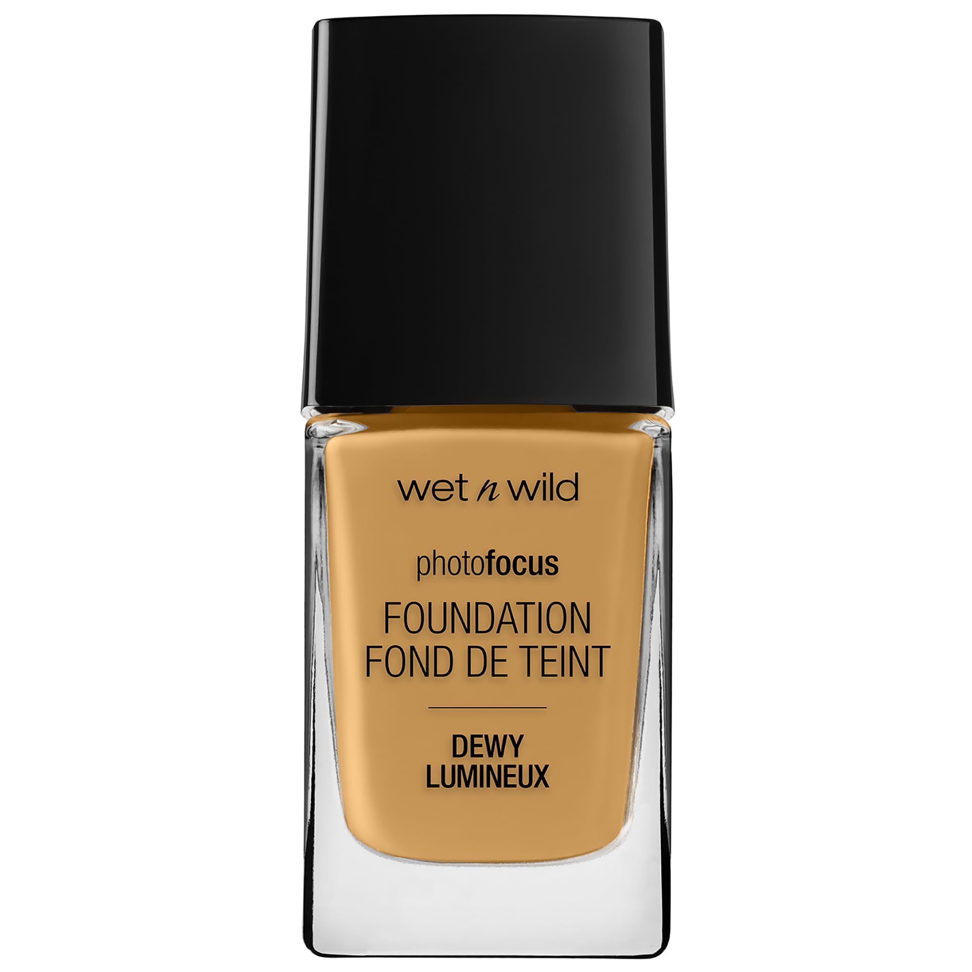 wet n wild Photo Focus Dewy Liquid Foundation close-up showing smooth texture