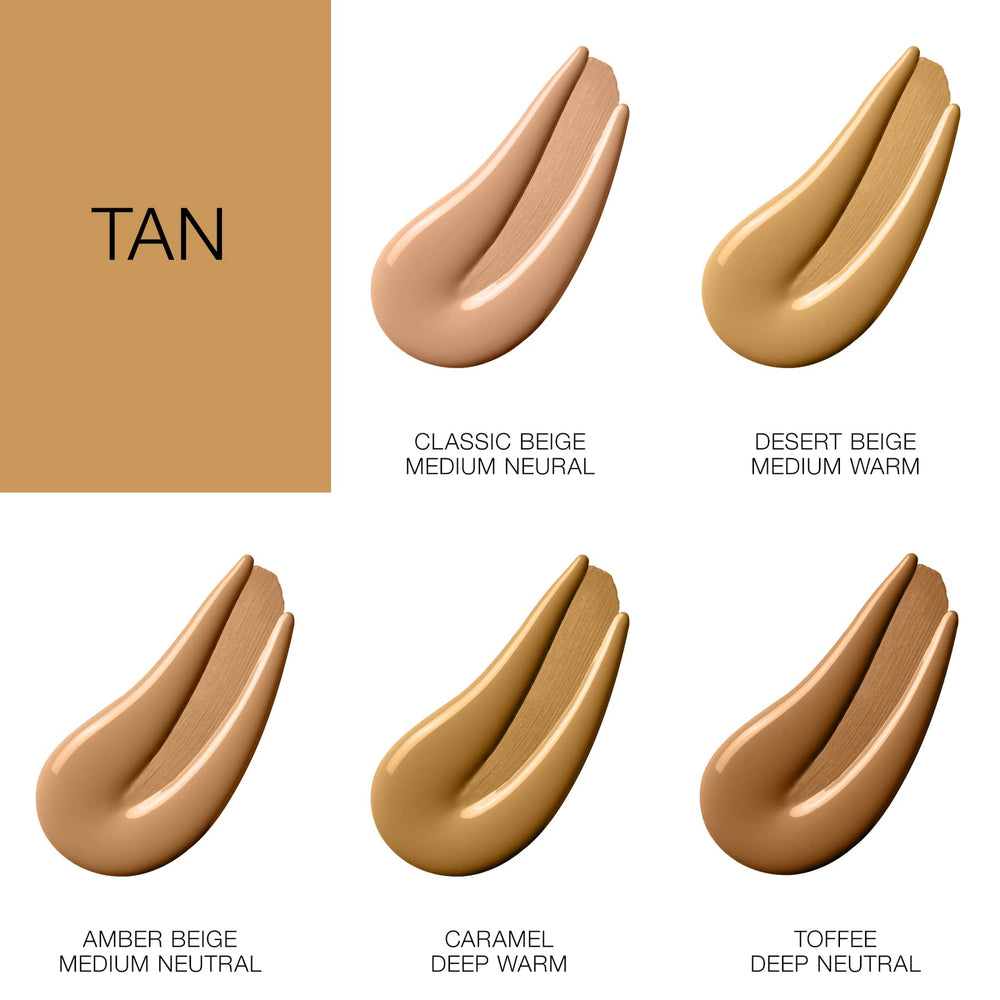 wet n wild foundation applied with brush for even second-skin look