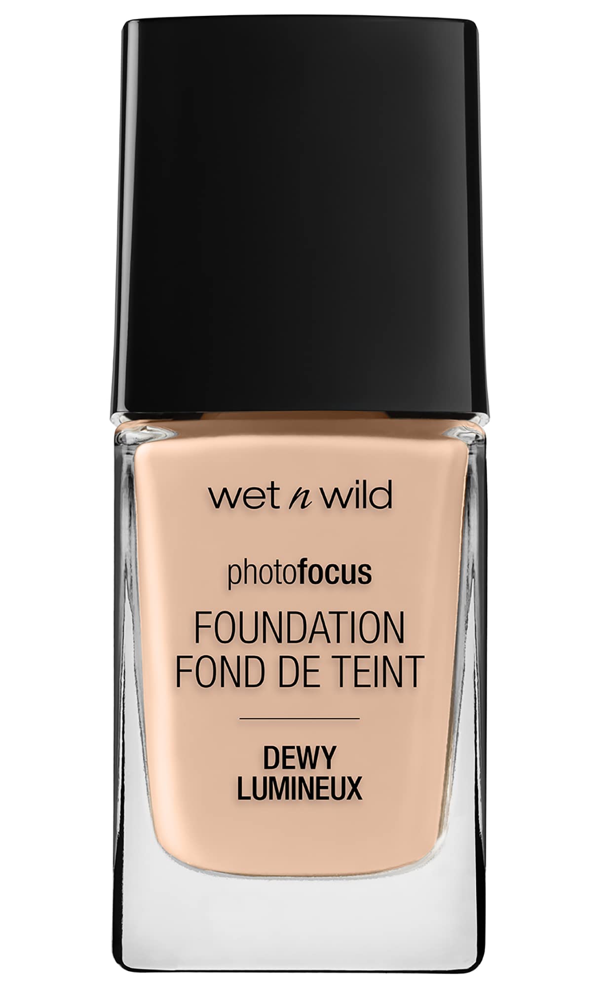 Wet n Wild Photo Focus Dewy Foundation Shell Ivory cream texture.