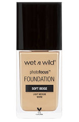 wet n wild Photo Focus foundation no-filter look under selfie lighting