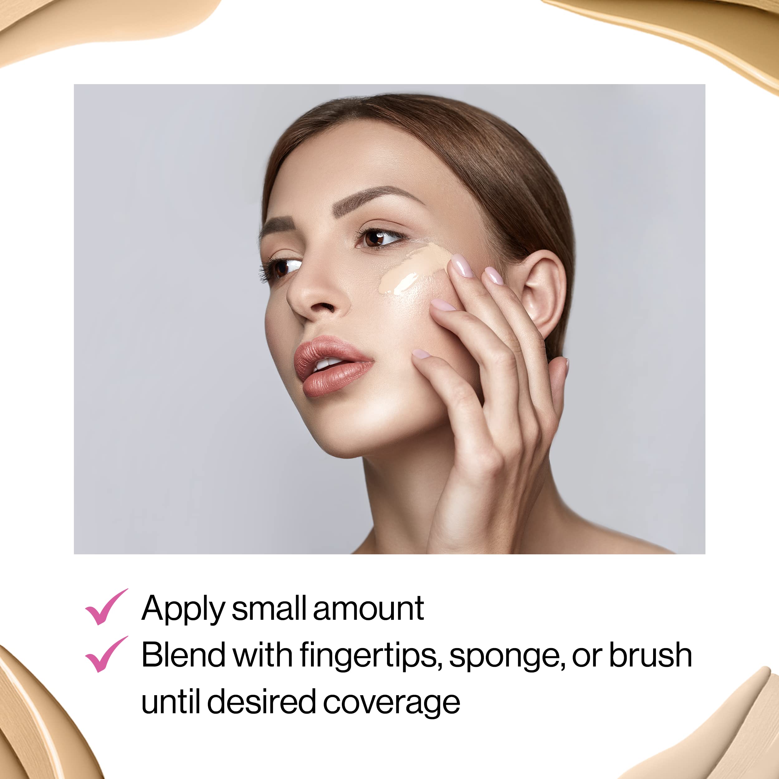 wet n wild Photo Focus Matte Foundation Caramel seven-light-test demonstrates reliable camera-ready finish.
