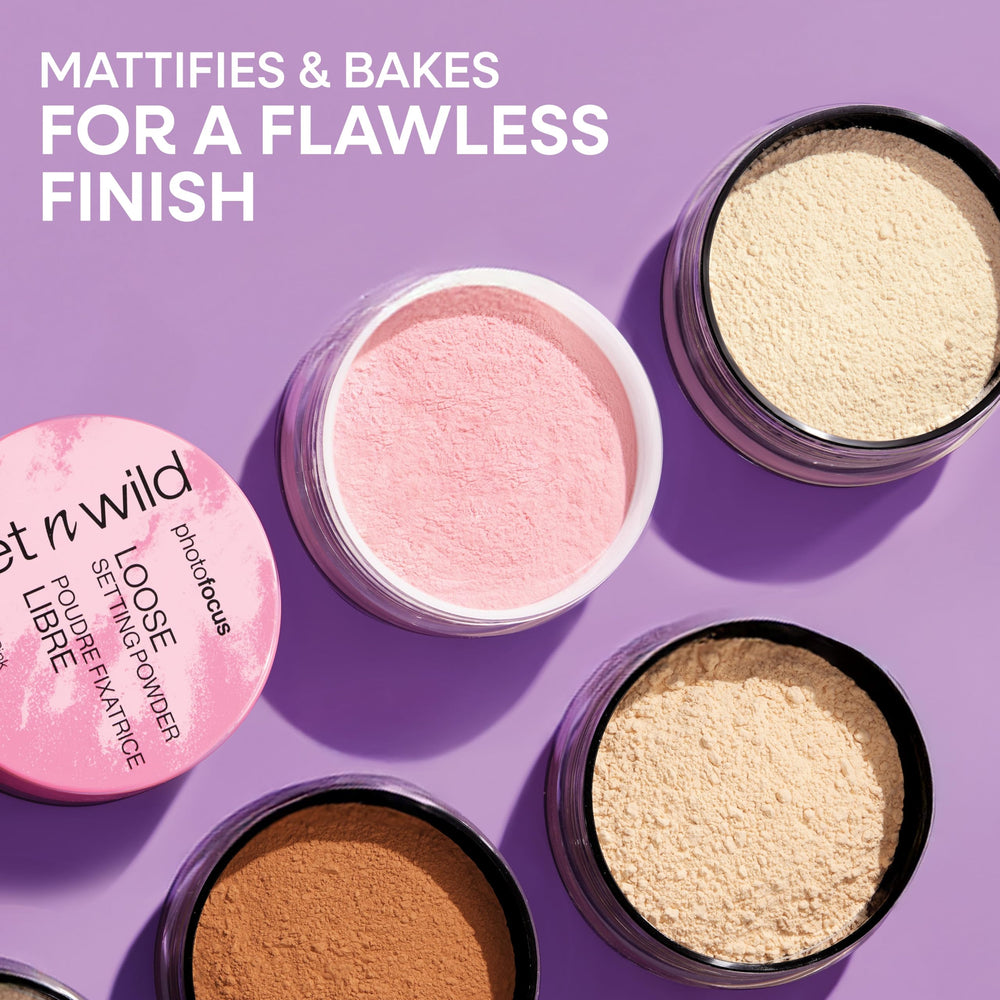 Wet n Wild Photo Focus soft focus effect powder for subtle blur of imperfections.