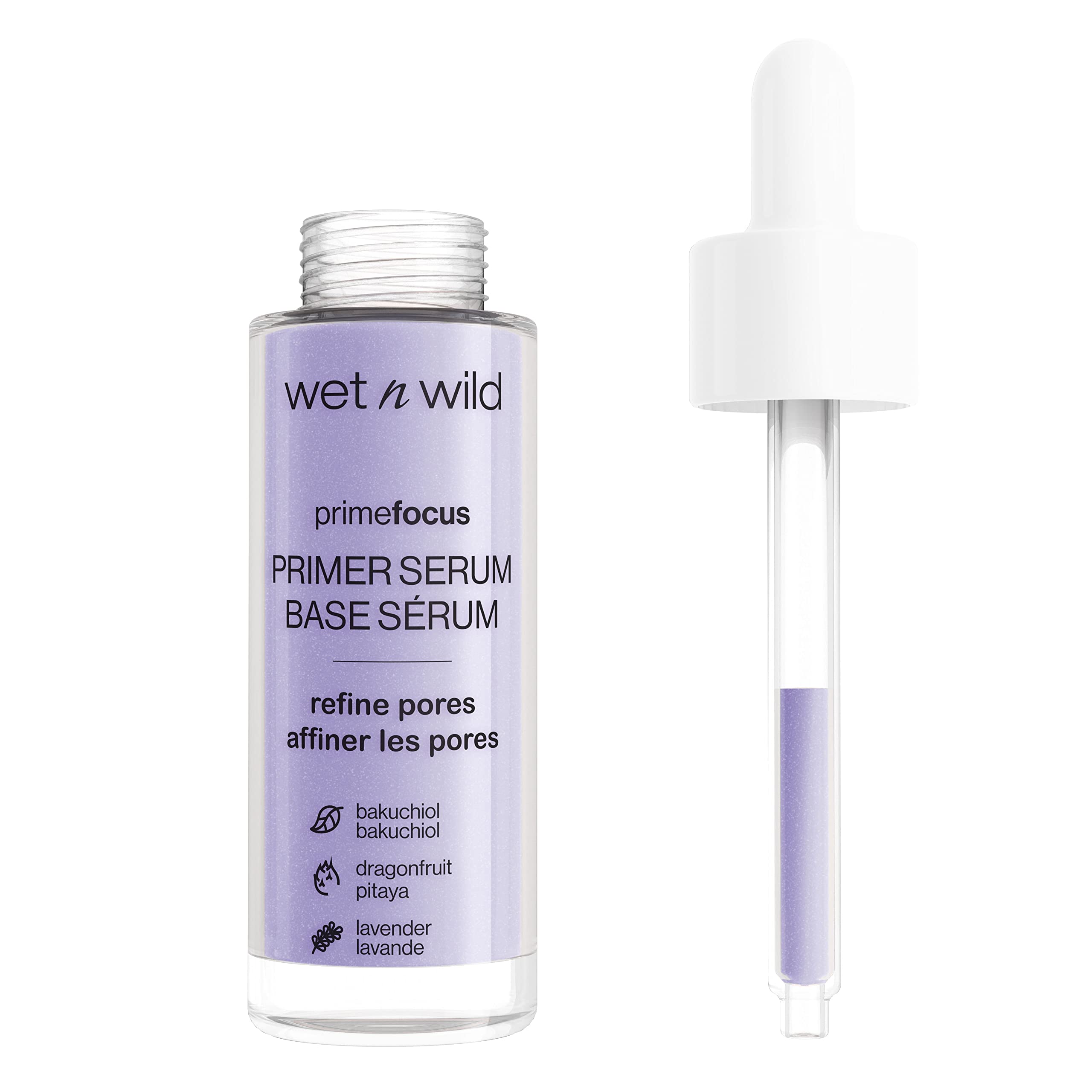wet n wild Prime Focus serum, botella-aplicacion, prepara la piel para el maquillaje.