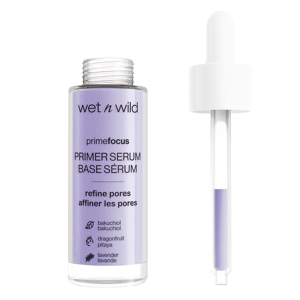 wet n wild Prime Focus serum, botella-aplicacion, prepara la piel para el maquillaje.