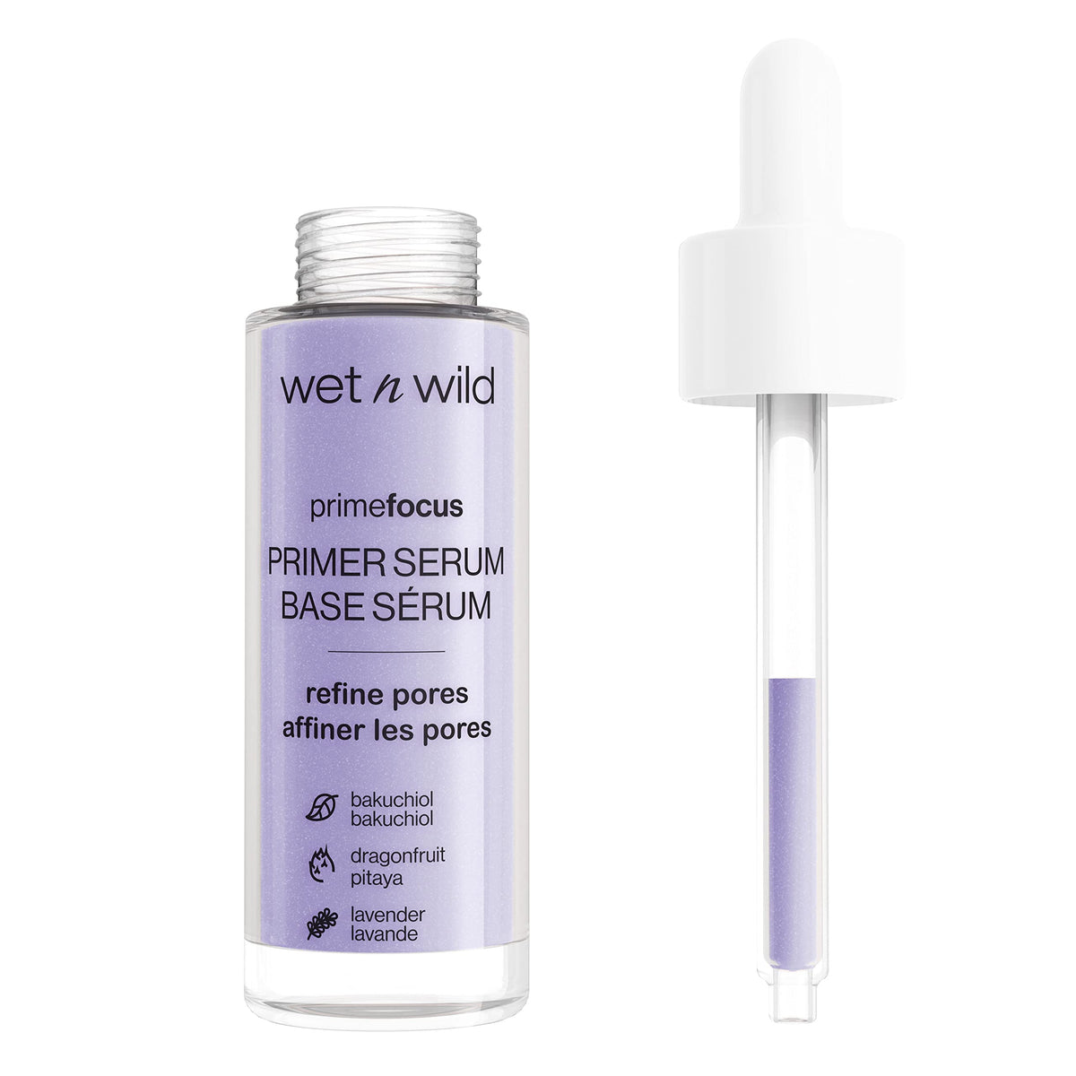 wet n wild Prime Focus serum, botella-aplicacion, prepara la piel para el maquillaje.