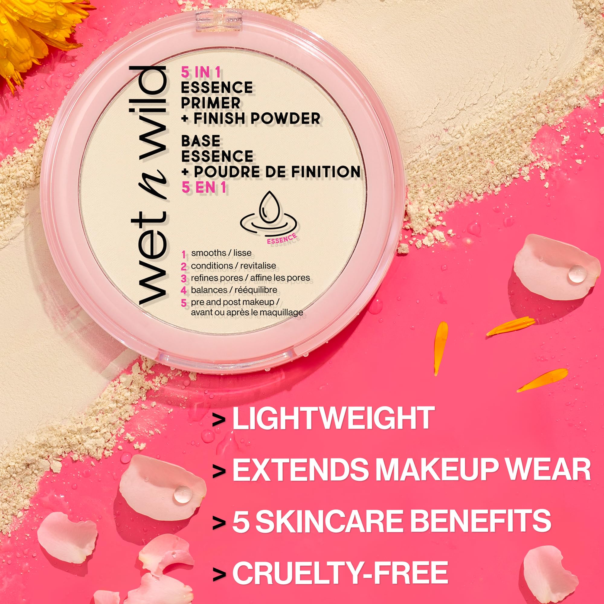 wet n wild skin-smoothing effect shown on skin for daily wear