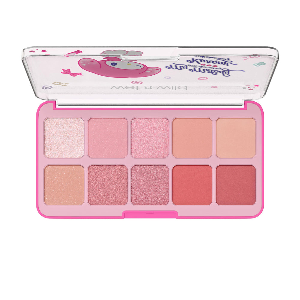 wet n wild sombras brillantes Kuromi, para acentos dramáticos y color intenso.