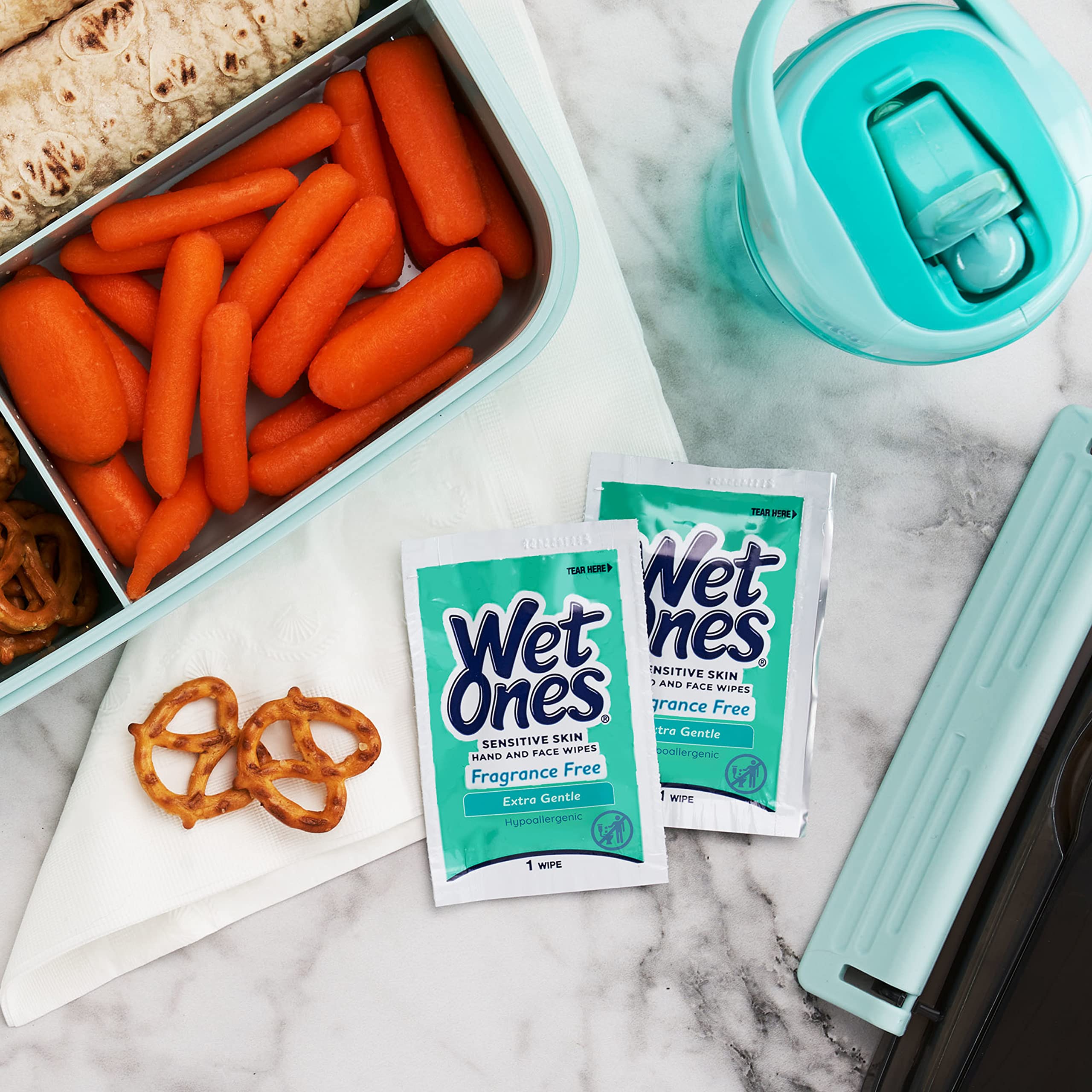 Wet Ones hipoalergénico y probado por pediatras, cuidado suave para piel