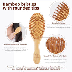 WetBamboo family-friendly brush safe for adults, kids, and pets.