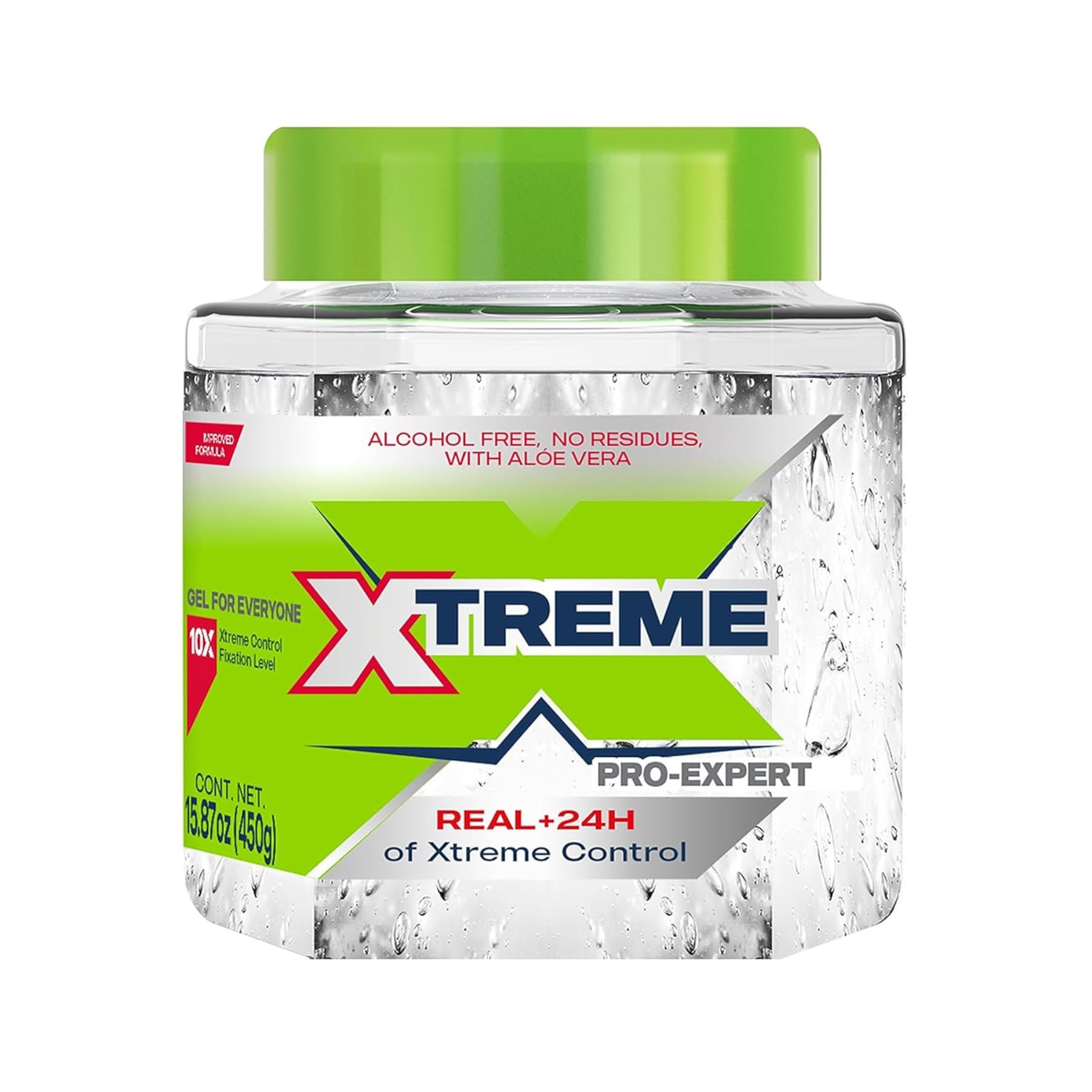 Wetline Xtreme Pro-Expert gel bottle with long-lasting, residue-free hold.
