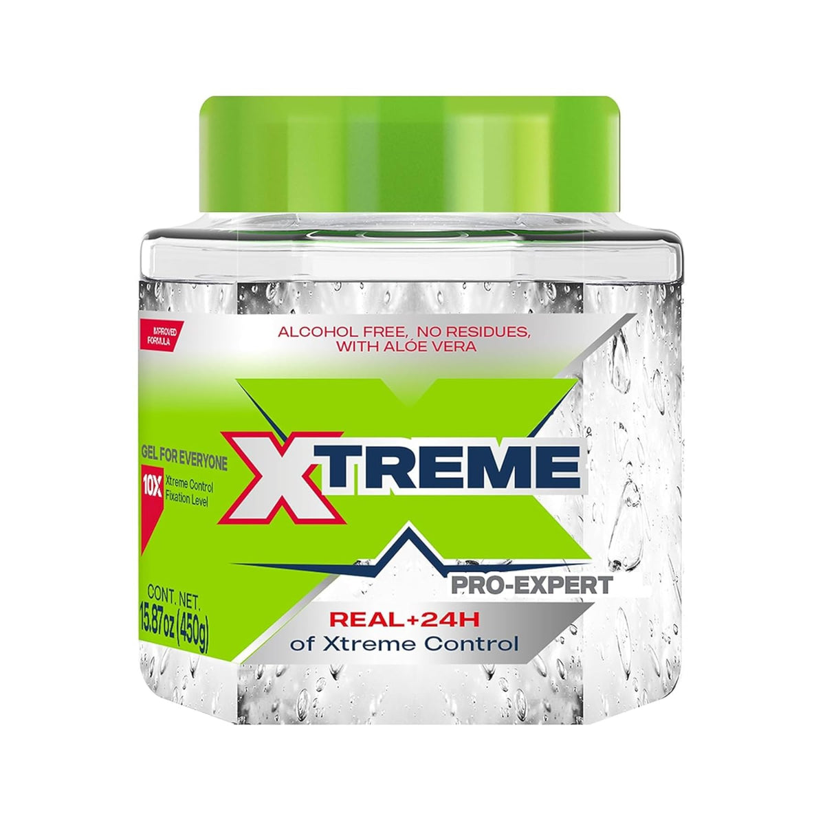 Wetline Xtreme Pro-Expert gel bottle with long-lasting, residue-free hold.