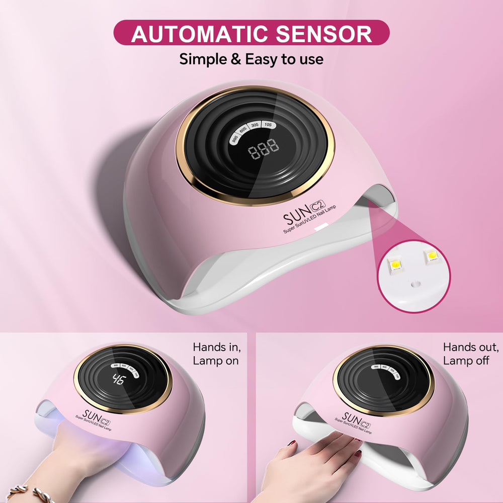 WEVILI nail lamp side panel for compact storage and easy access