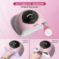 WEVILI nail lamp side panel for compact storage and easy access